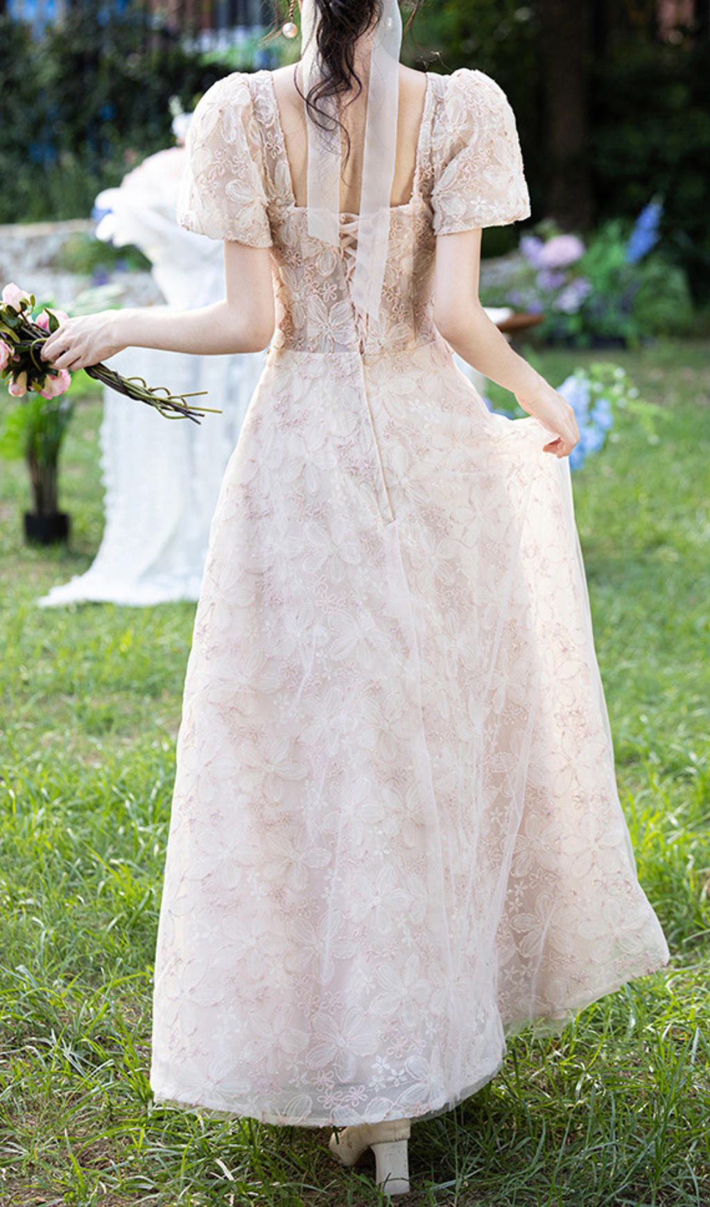 cd16d180934670850a5795c2815c39db.png Fashionslee Women Gable Flower Mesh Maxi Dress