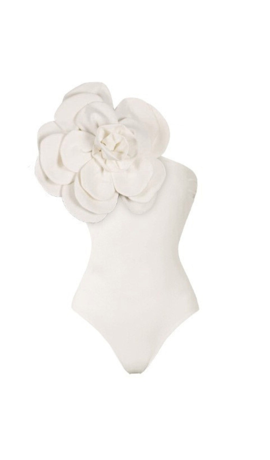 cd96569c613d90b752f2aa5f2770ccc3.jpeg Fashionslee Women Anne White Exaggerated 3D Flower Top