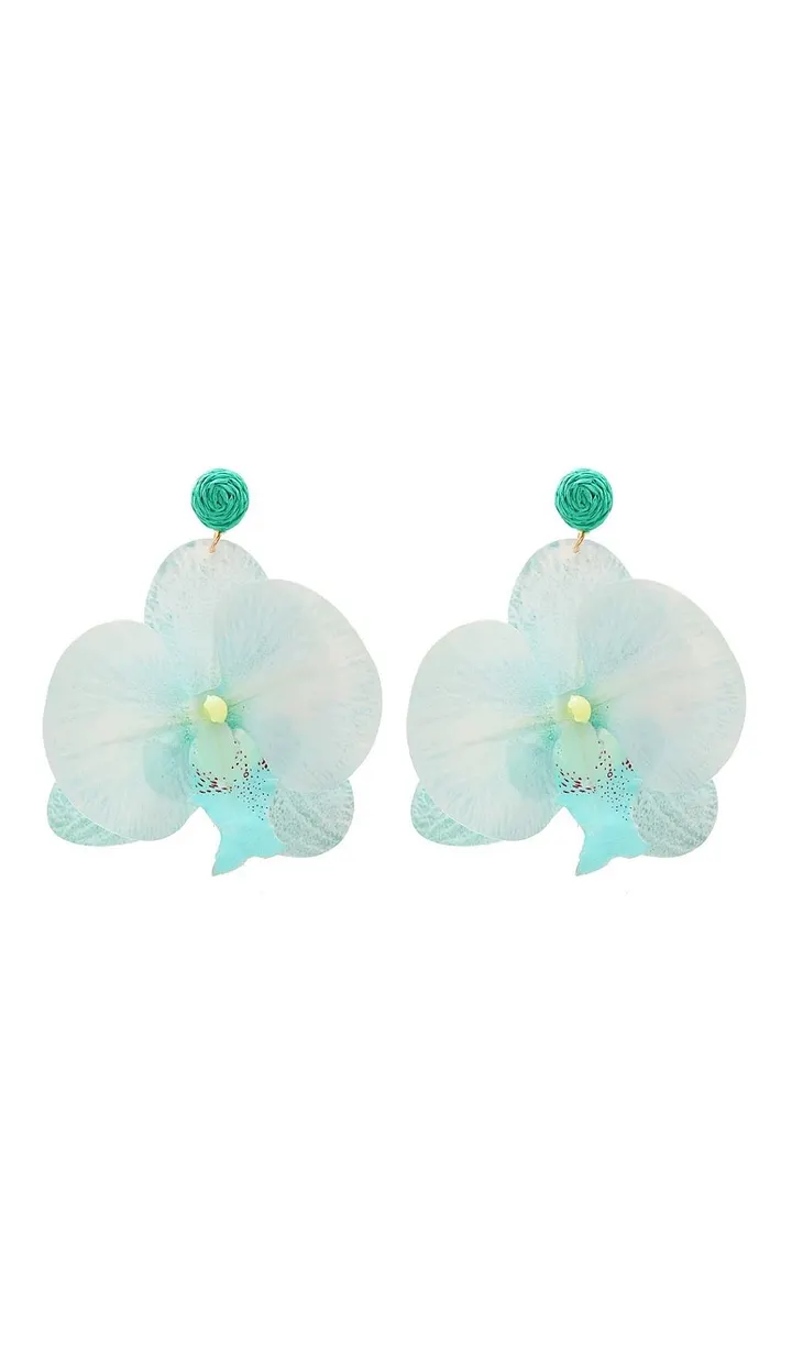 TRENDING BLUE FLOWER DROP EARRINGS - OWNCI TRENDING BLUE FLOWER DROP EARRINGS - OWNCI