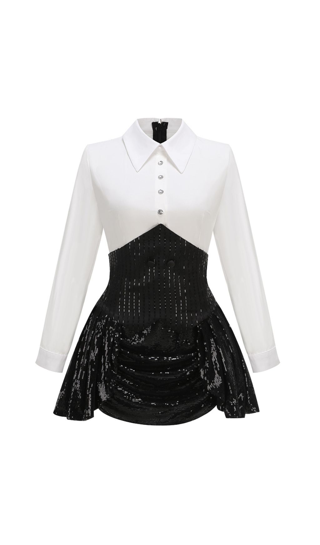 ce80e98779116f7d8de11c28c280bab4.jpg Fashionslee Women Gerhard Sequin Blazer & Mini Dress Set