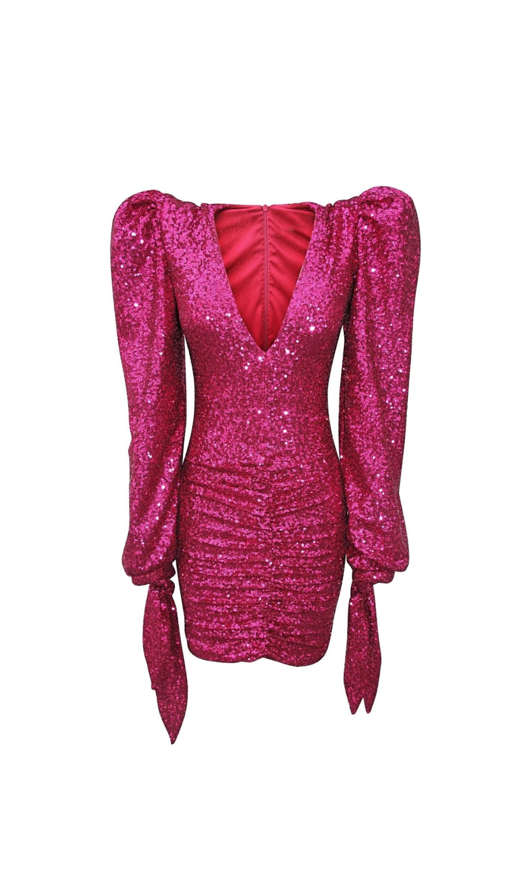 cf0e7c8d1c8de3985a22640d79854c5a.jpeg Fashionslee Women Andreina Pink Sequin Mini Dress