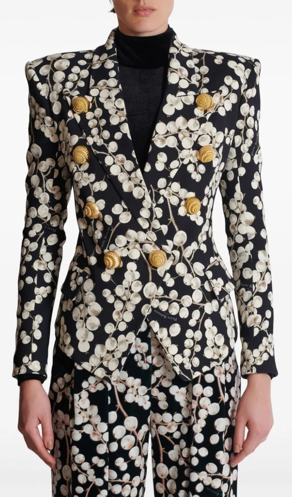 cfab7e1567a35b840ab821d71571196a.jpg Fashionslee Women Brial Printed Blazer Set