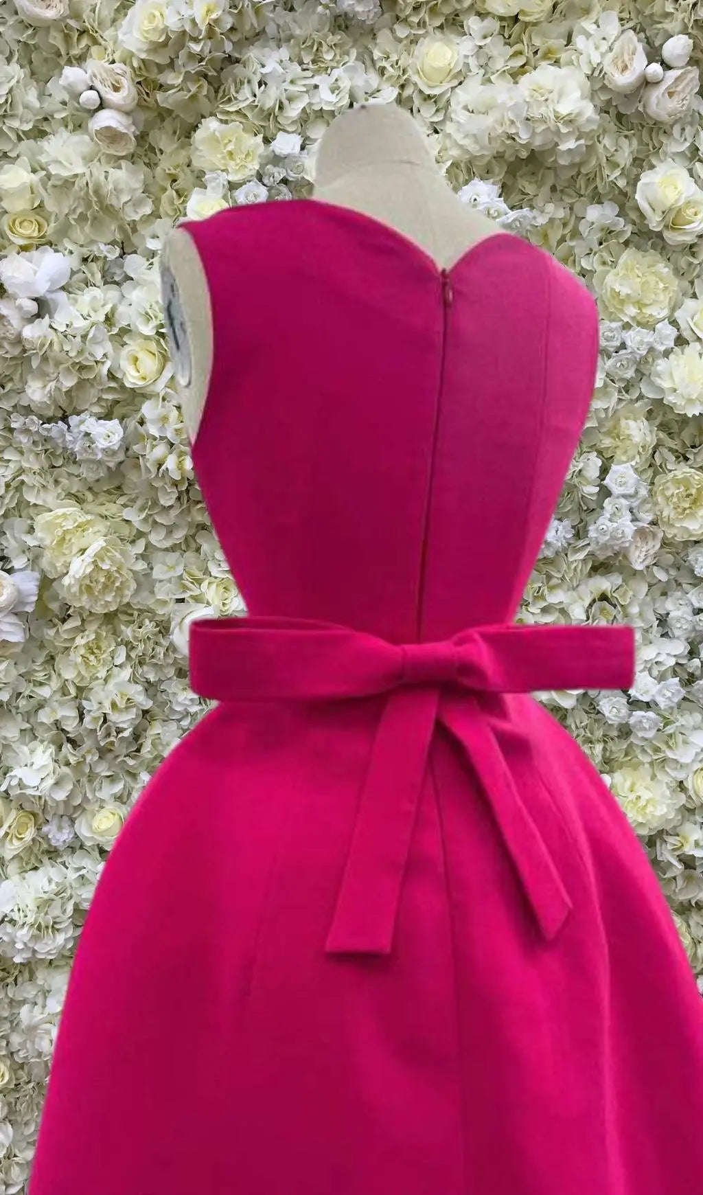 cfbc587c237a0e157d03d950e455e79c.jpeg Fashionslee Women Pink Bowknot Strappy Midi Dress