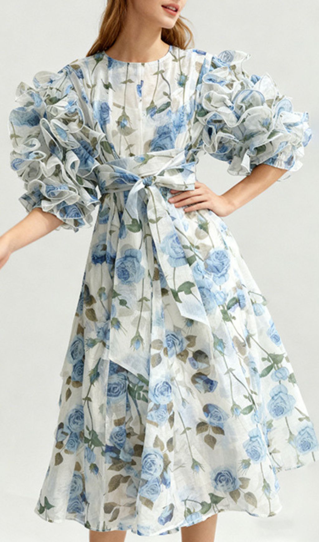 cfdc5fc5554553edca487f80b1d3011f.jpg Fashionslee Women Jordin Floral Midi Dress