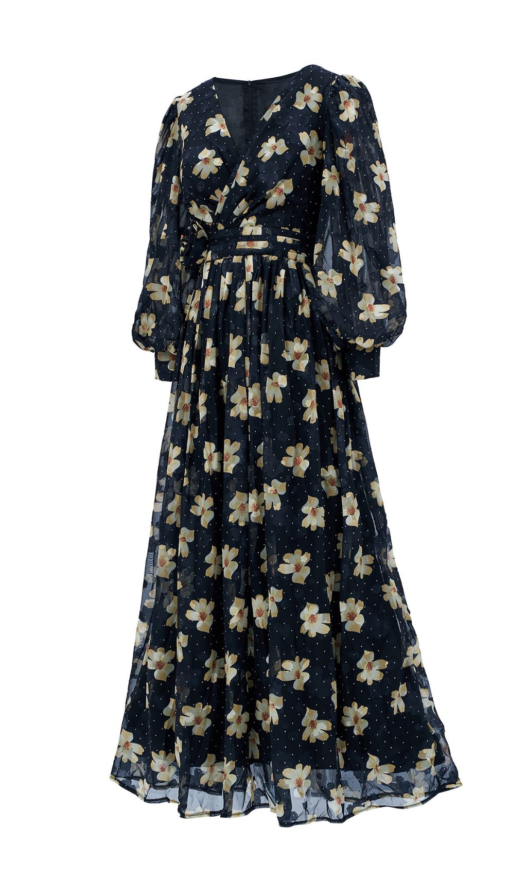 cfed725cf416037dfb4b8da35b89bf25.jpg Fashionslee Women Feodora Floral Printed Long Sleeve Maxi Dress