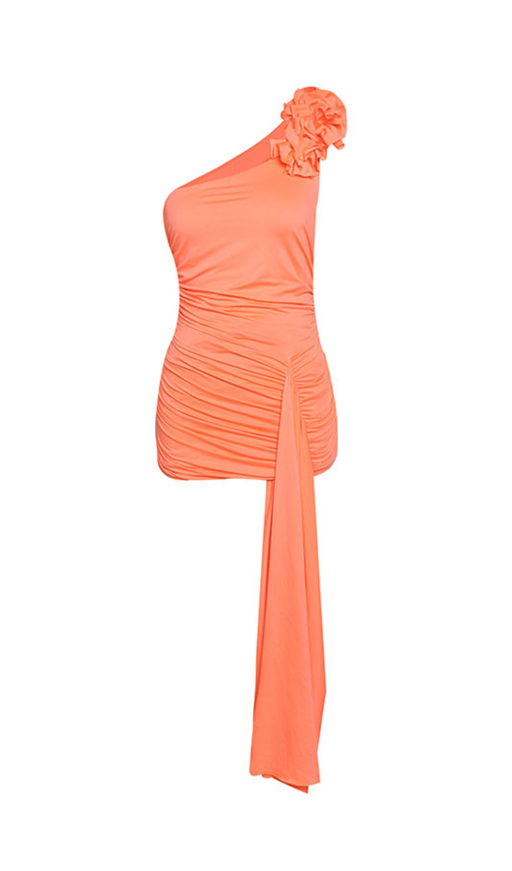 d052267f861357130f4f65fa9b07ffd0.png Fashionslee Women Anissa One Shoulder Ruffle Mini Dress