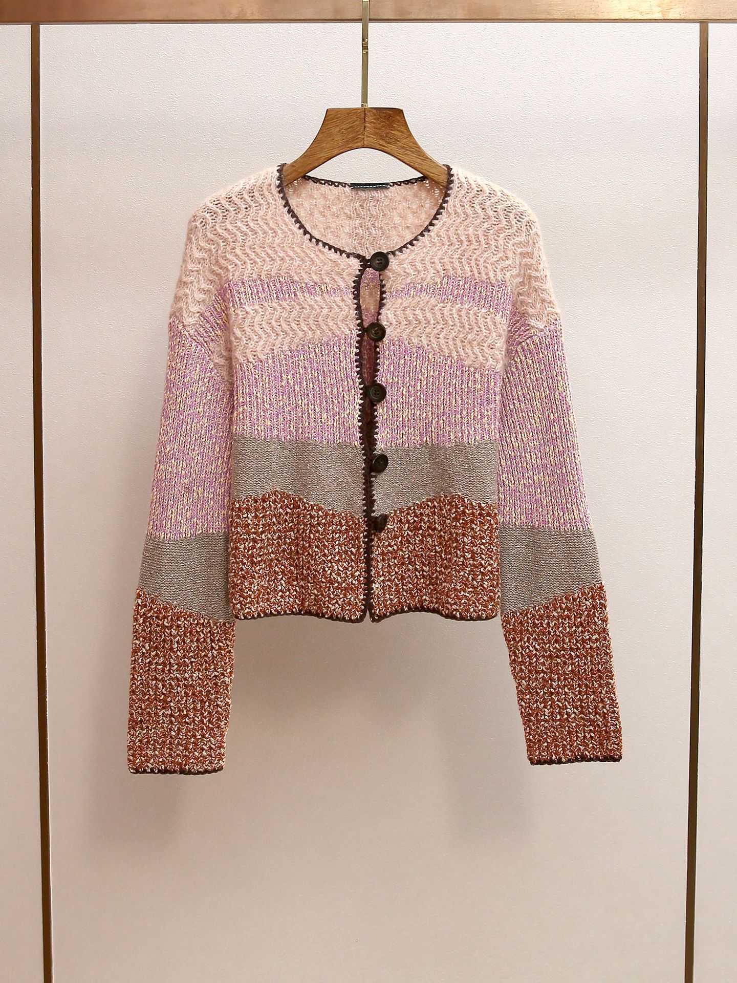 d071edd95e4577e6c2ab8b324d5328a4.jpg Fashionslee Women Hasel Colorful Cardigan