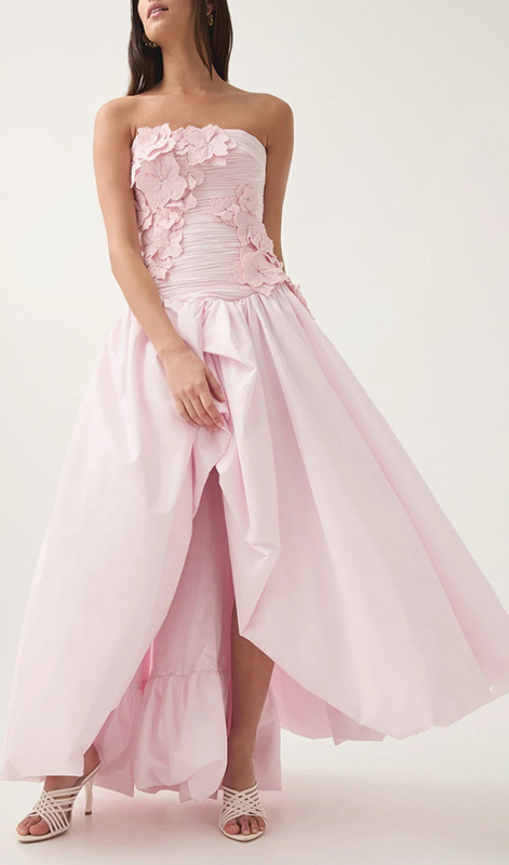 d138824c0a3aa169da384c3882fa627e.jpg Fashionslee Women Emiko Strapless Flower Maxi Dress