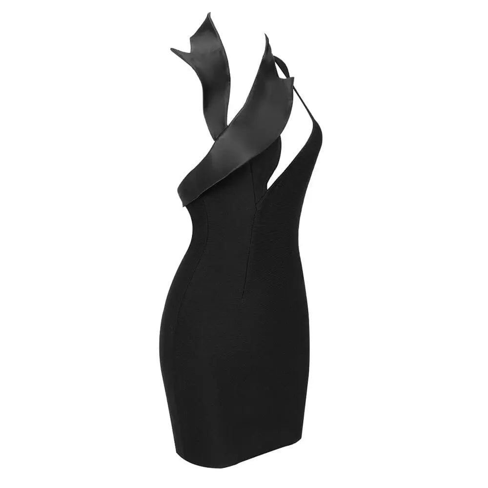 d197951051957456e2e6f0b623bffe96.jpeg Fashionslee Women Cut Out Asymmetric Mini Dress In Black