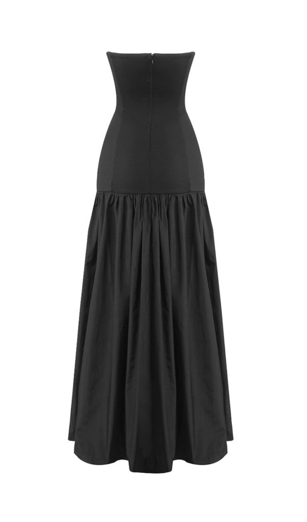 d1a39ad51241e8701b34ea033c2098f4.jpg Fashionslee Women Kaliana Black Strapless Maxi Dress