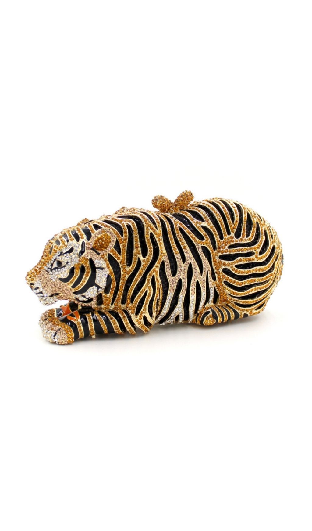 d1bdb8b799cdd8c8296617a5fbfd9741.jpg Fashionslee Women Khia Tiger Diamante Bag