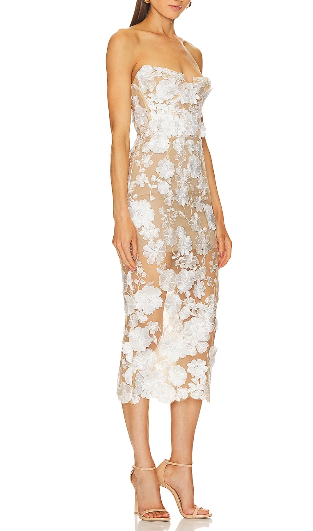 d213a22b9549db3ff275d0bfe0d52729.png Fashionslee Women Allegra Strapless Jasmine Midi Dress