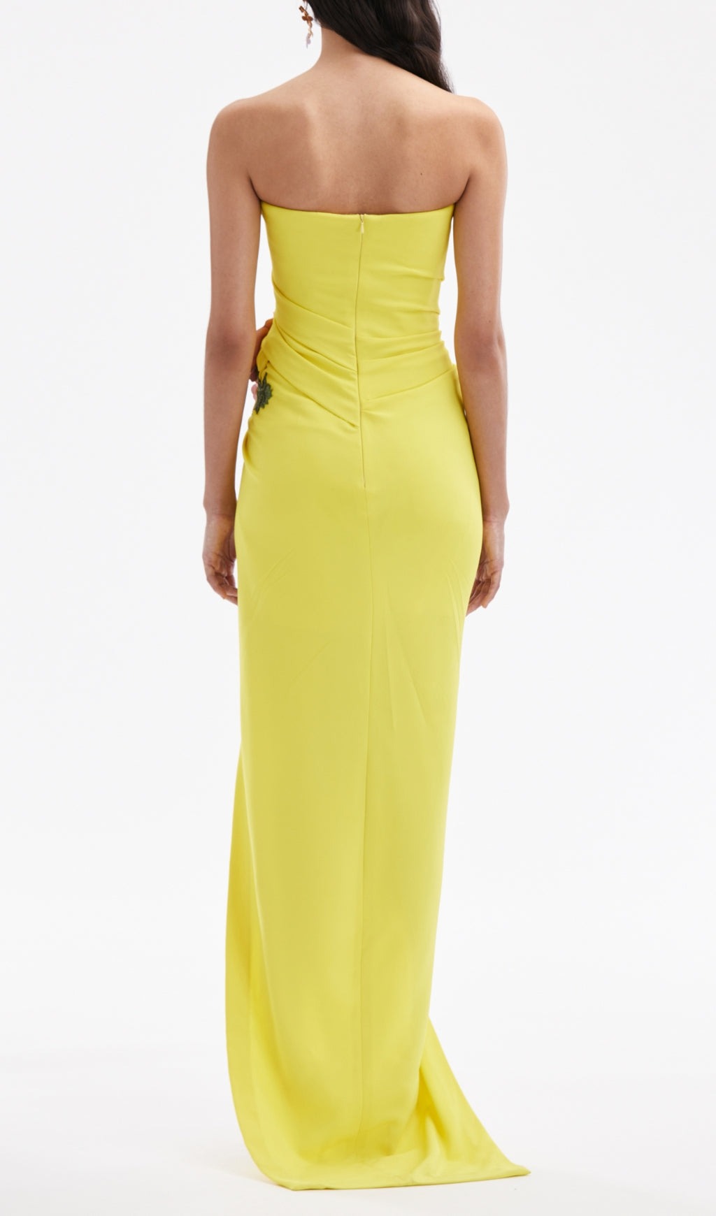 d257f011d69bb409533db5dbb6dc06fe.jpeg Fashionslee Women Atepa Yellow Flower Split Maxi Dress