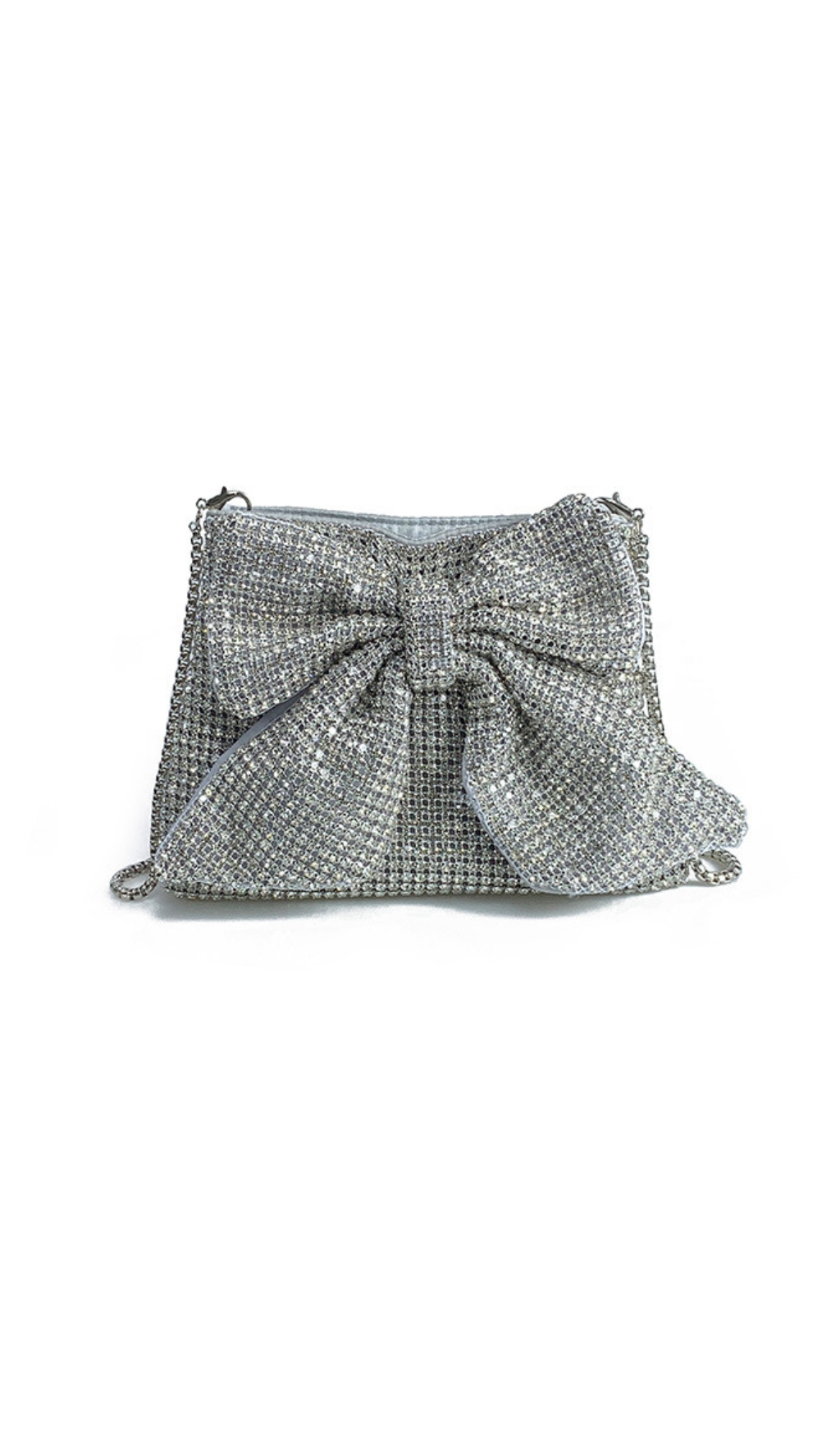 Fashionslee Women Diza Diamond Bow Handbag