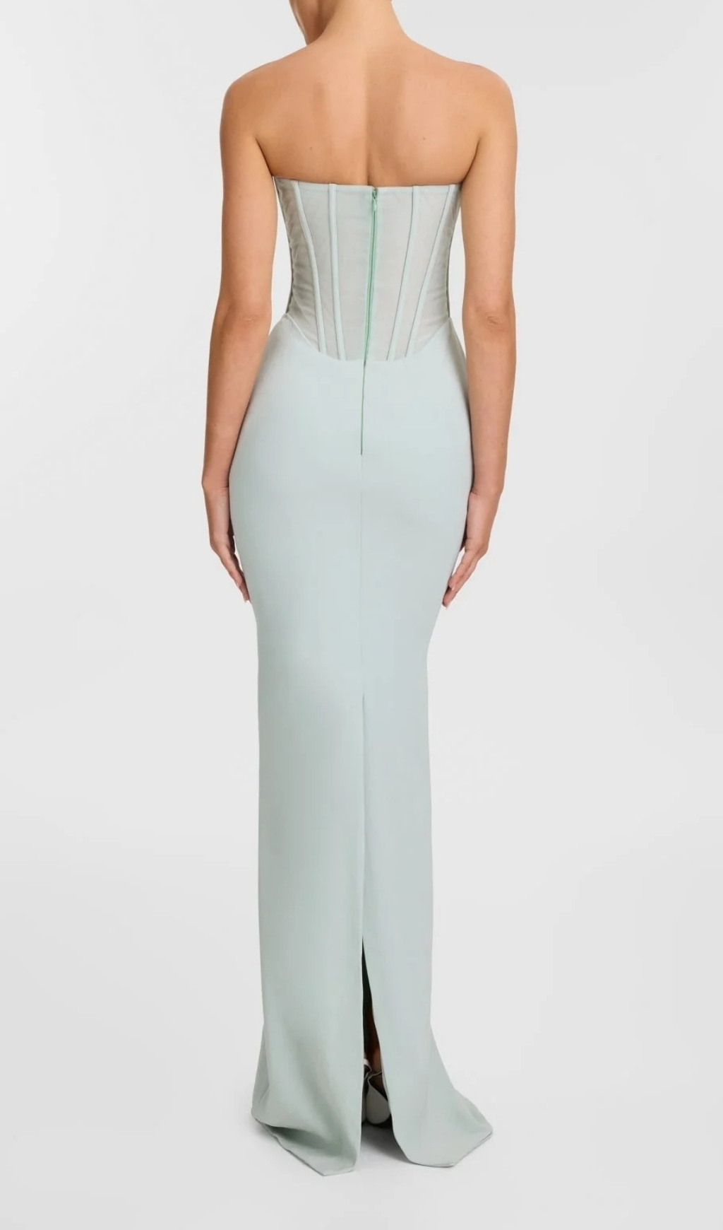 Fashionslee Women Eston Strapless Corset Maxi Dress