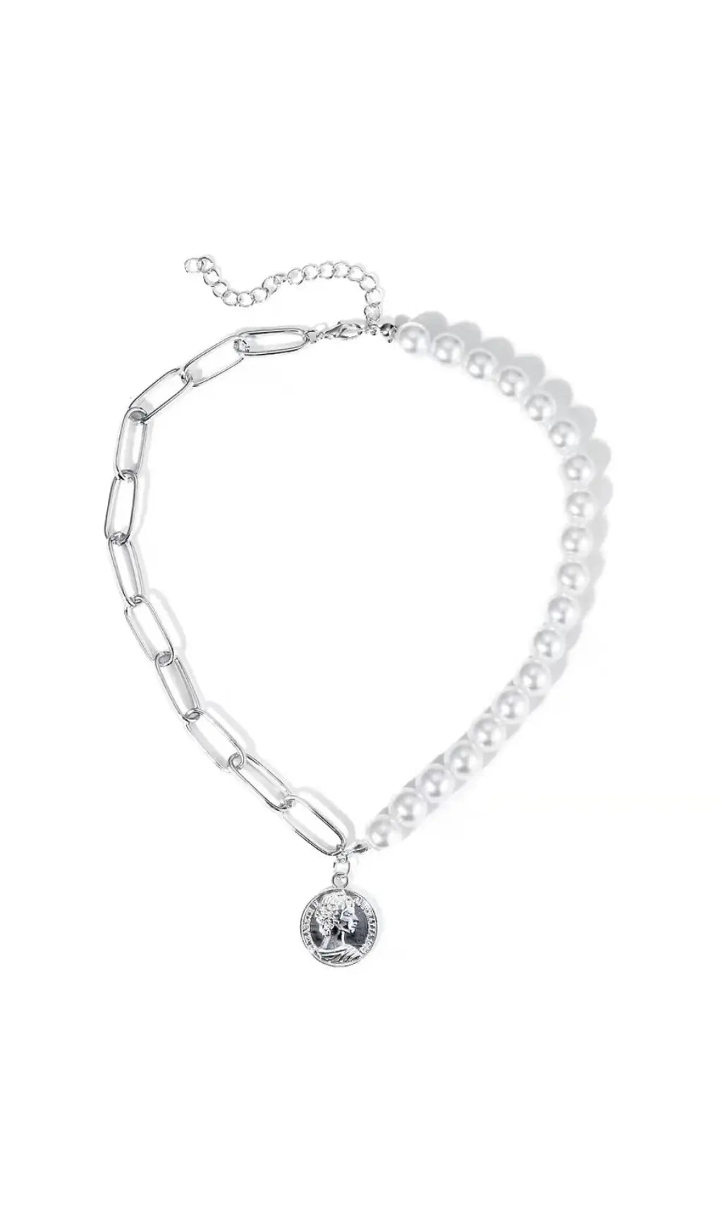 Fashionslee Women Gold Pearl Necklace