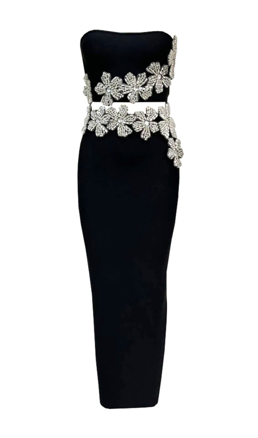 d4abc7e62034970c85c08e46973fa28d.jpeg Fashionslee Women Banner Black Flower Crystal Two-Piece Set