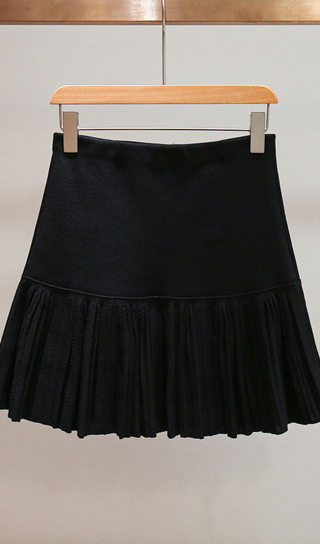 d4ce6a5374c91c4432a96f18b9464643.jpg Fashionslee Women Double Breasted Ruffle Mini Skirt