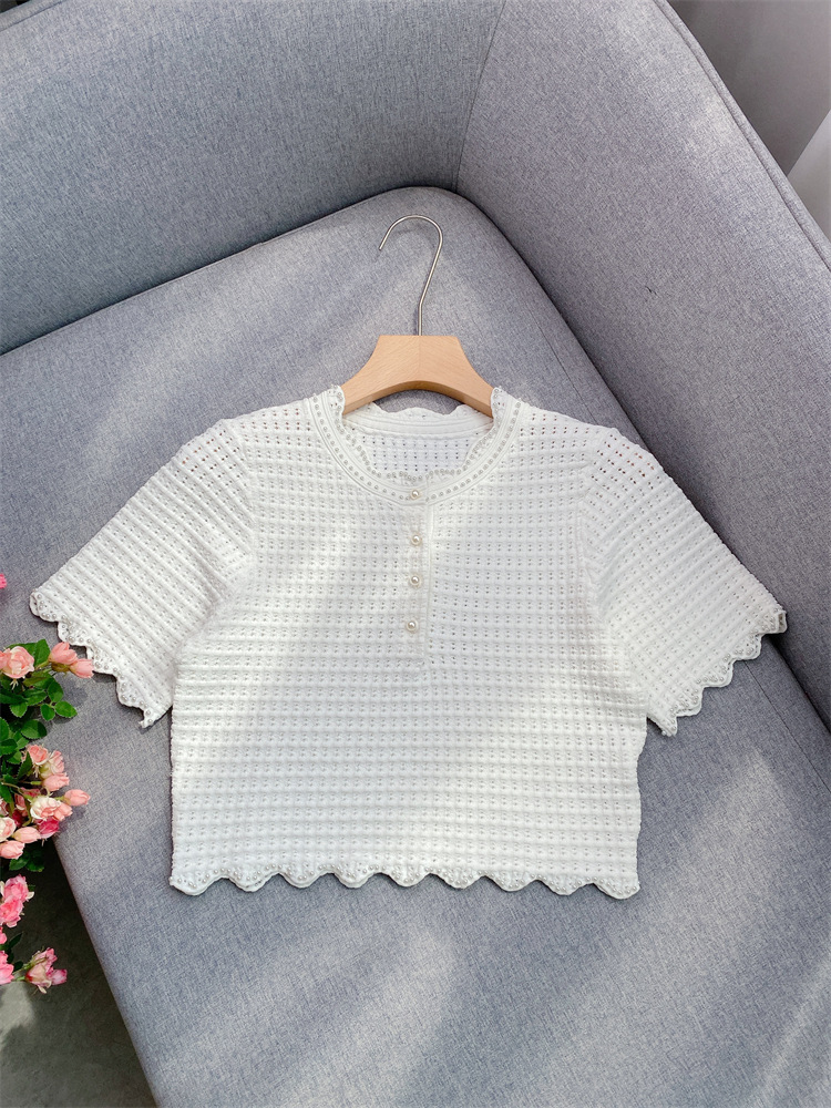 d4fc40d93224fab6874f94bcbb04f6ae.jpg Fashionslee Women Pearl Beaded Knit Sweater