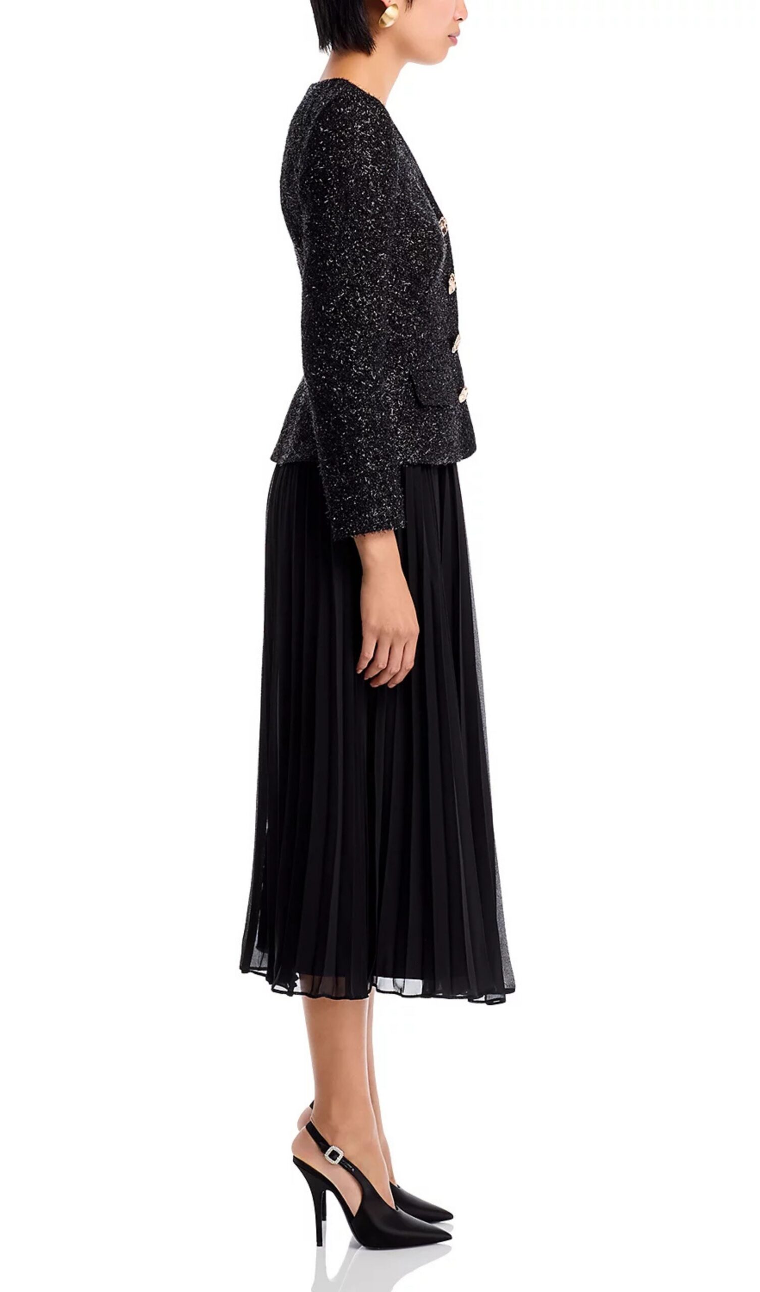 VINTAGE BOUCLE MIDI DRESS – TRENDING AESTHETIC - OWNCI VINTAGE BOUCLE MIDI DRESS – TRENDING AESTHETIC - OWNCI