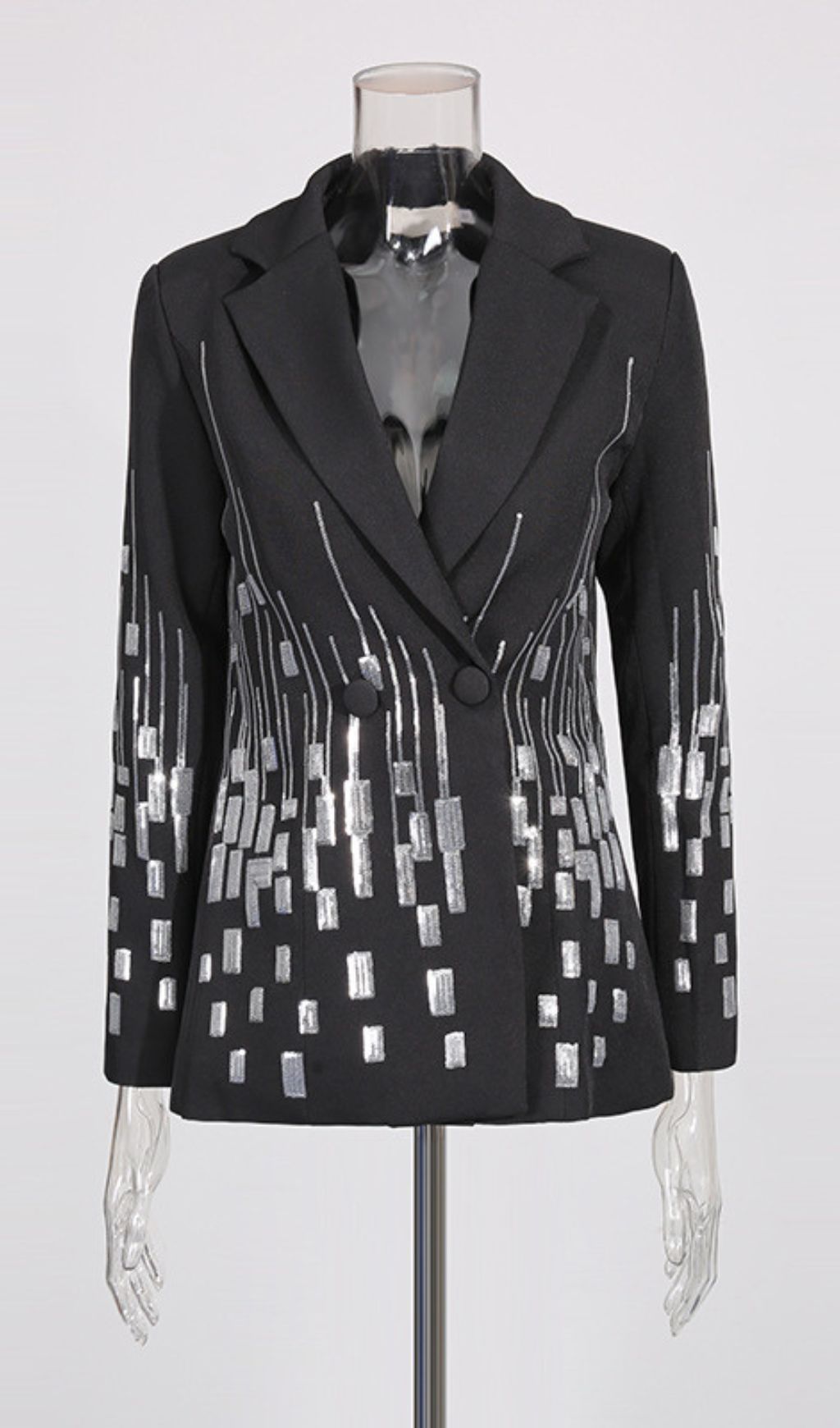 d72cba0be23a10523d76472c46f25041.jpg Fashionslee Women Idalis Sequin Blazer & Pants Set