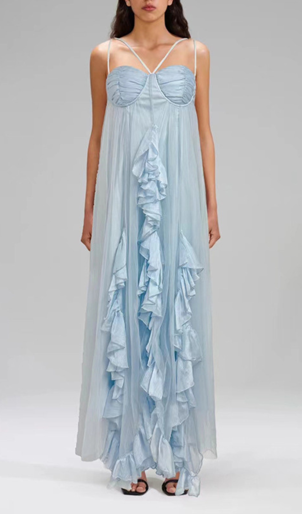 d73cd146b7841b4bd178429ae182f3e2.jpg Fashionslee Women Erna Ruffle Maxi Dress