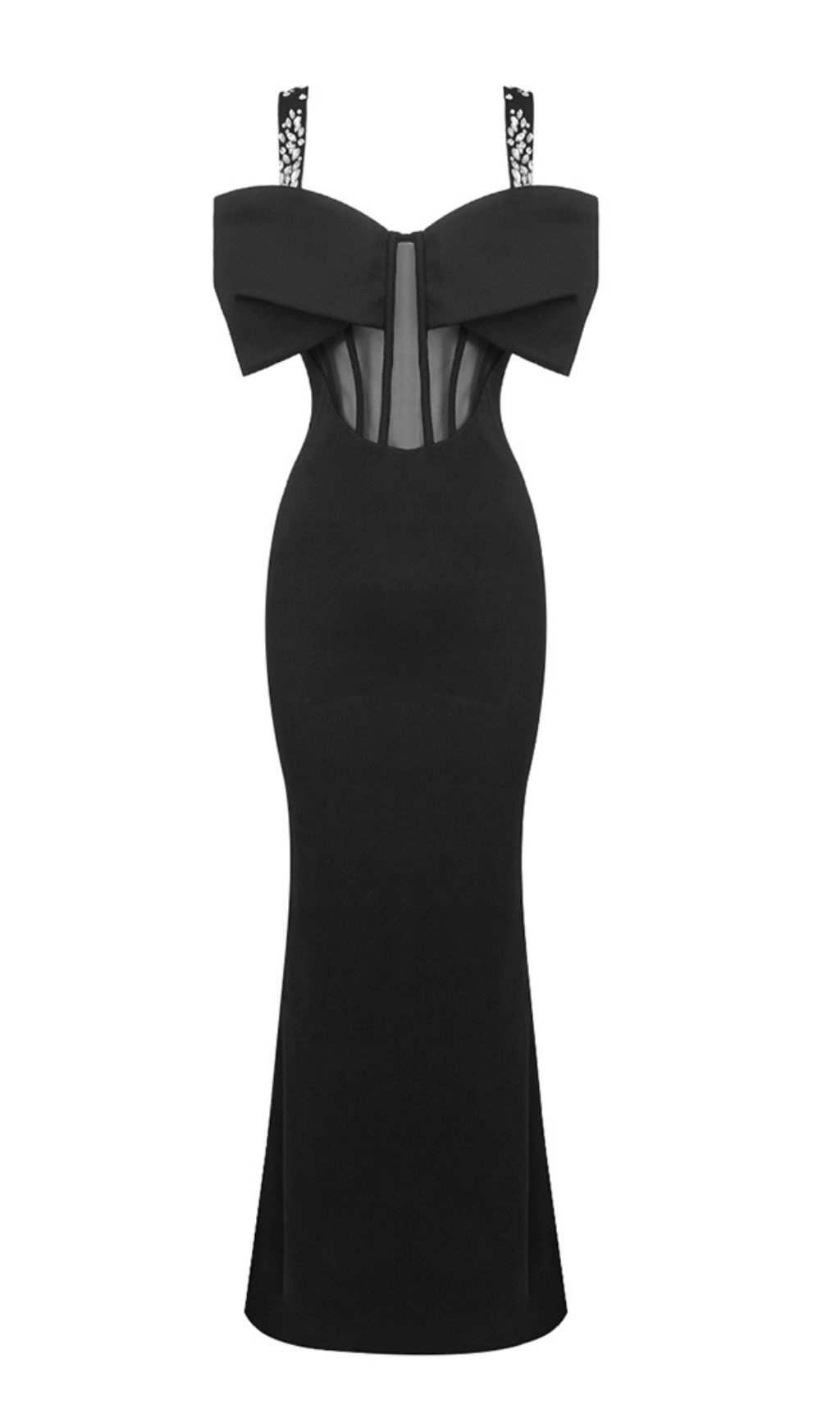d74129fd455c18a436131bc5850e5ab7.jpg Fashionslee Women Ceylan Black Mesh Maxi Dress