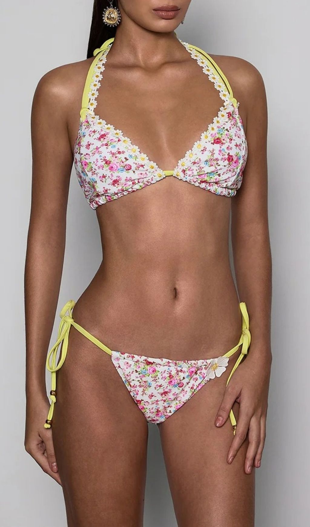 d765368176e7440fa1df89573d128de2.jpg Fashionslee Women Nelyxa Flower Bikini Two Piece Set
