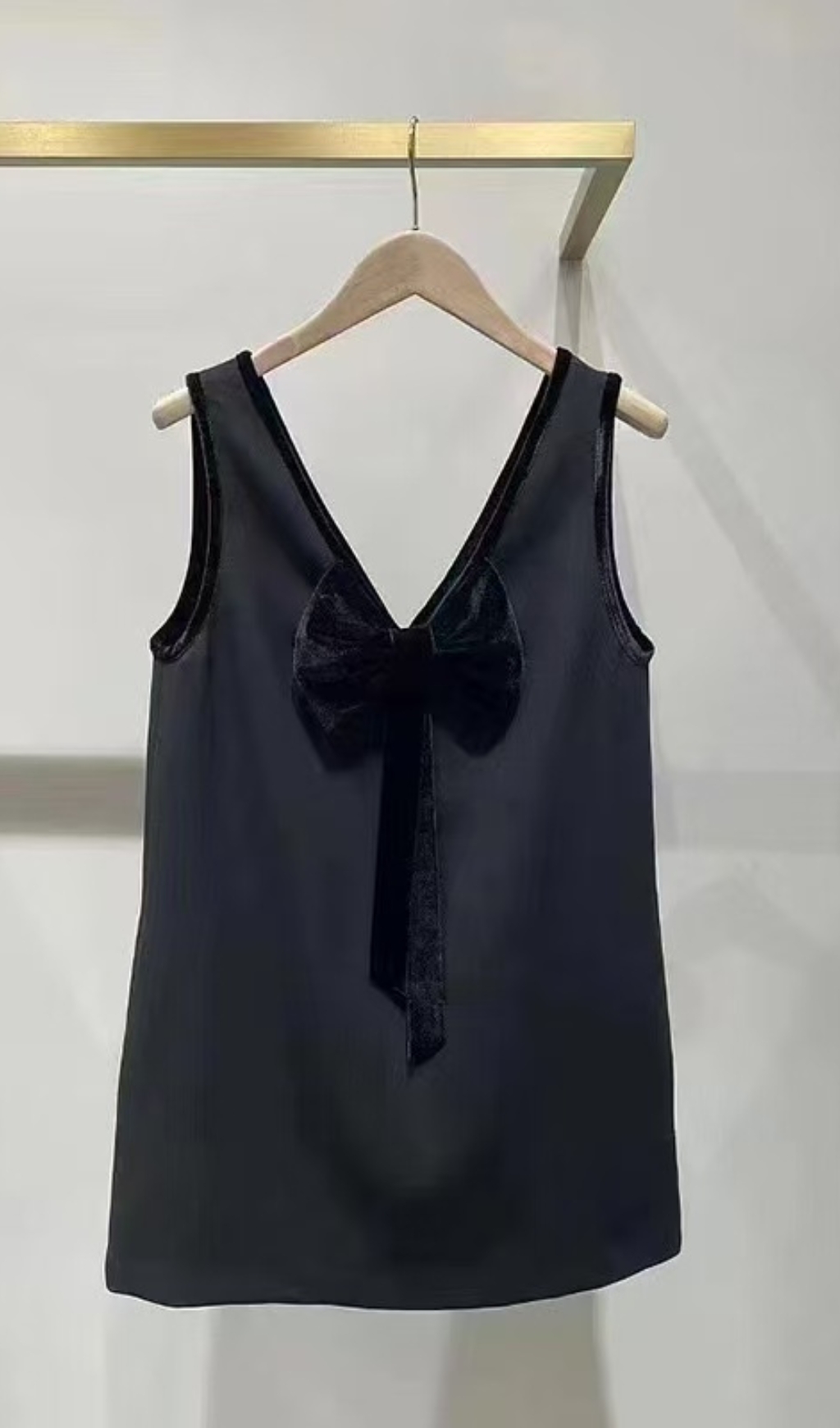 VINTAGE VELVET COLLAR PINAFORE DRESS - OWNCI VINTAGE VELVET COLLAR PINAFORE DRESS - OWNCI