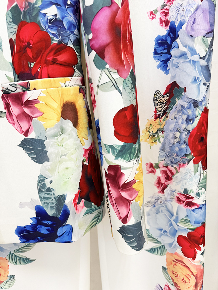 TRENDING FLORAL BLAZER PANTS SET - OWNCI TRENDING FLORAL BLAZER PANTS SET - OWNCI