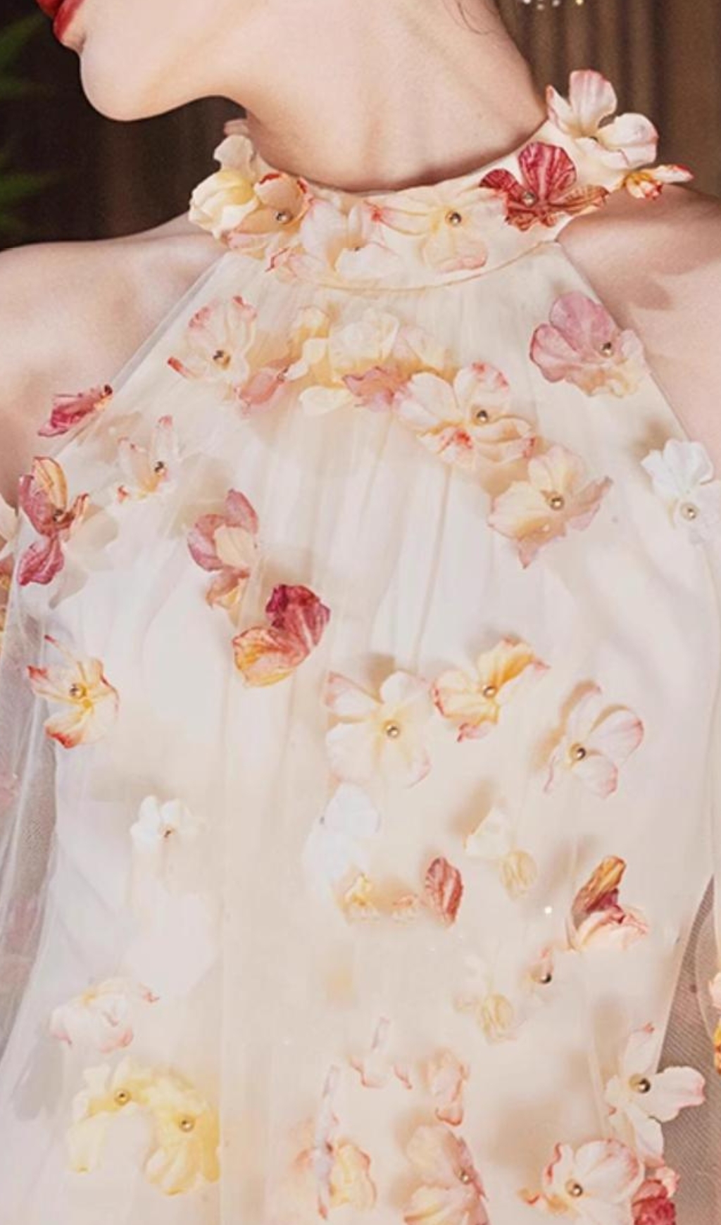 d7be2b88fca61d1e006781a4e70e0d7a.jpg Fashionslee Women Brecken Flower Halter Mesh Maxi Dress