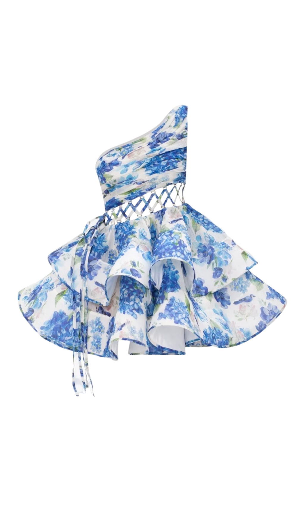 d7f82e73367f278183c96502f5b2d3c6.jpg Fashionslee Women Carlotta Floral Printed One Shoulder Mini Dress