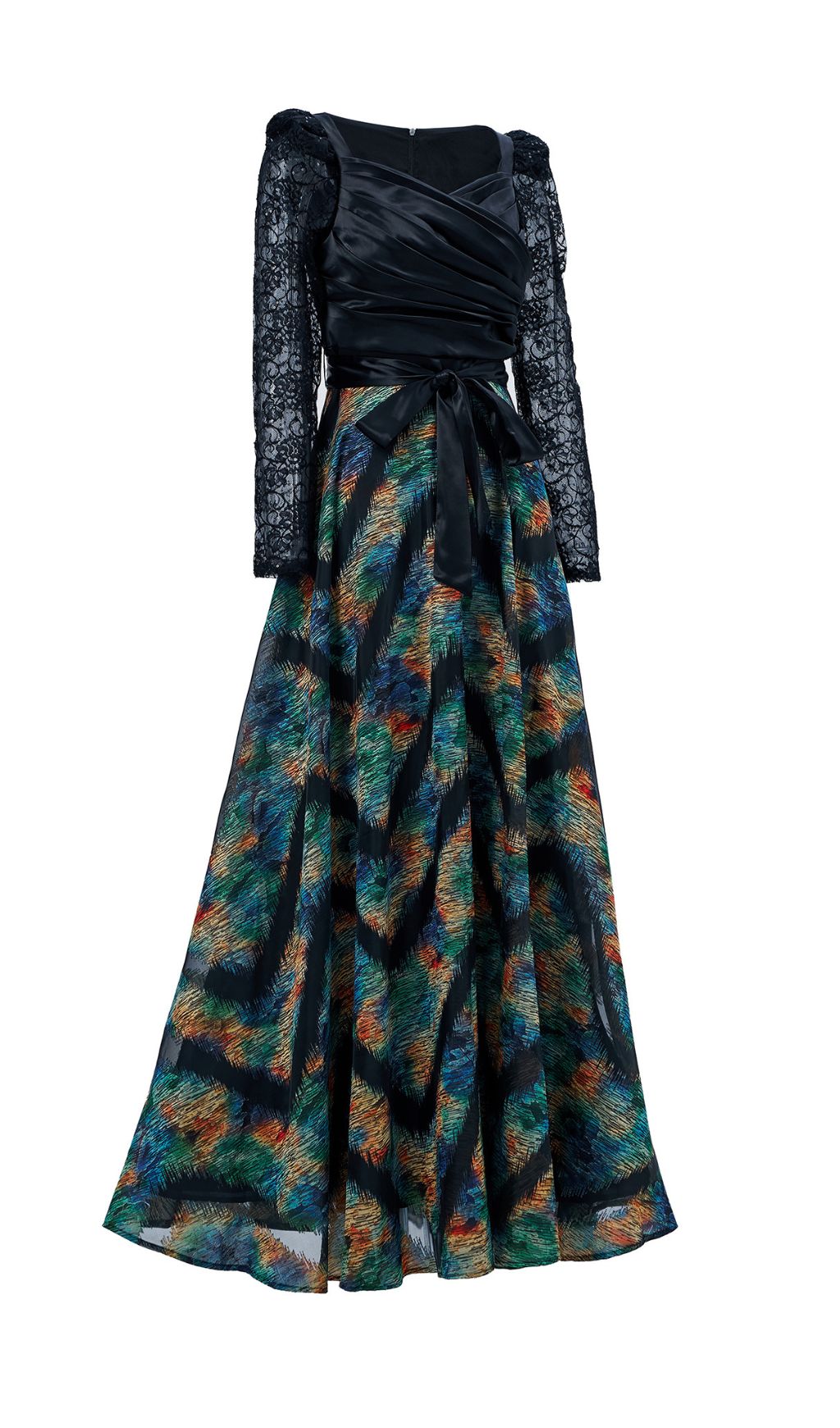 d831afe471df70e299cb78eed0f55280.jpg Fashionslee Women Ffan Green Ruched Long Sleeve Maxi Dress