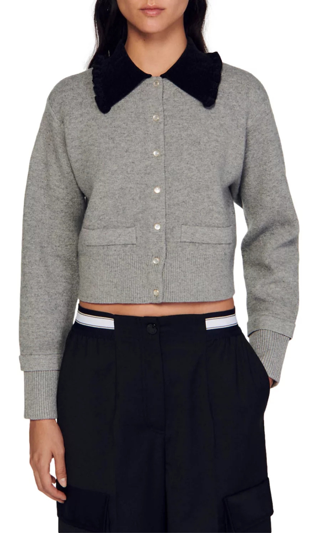 Fashionslee Women Etienne Collared Sweater