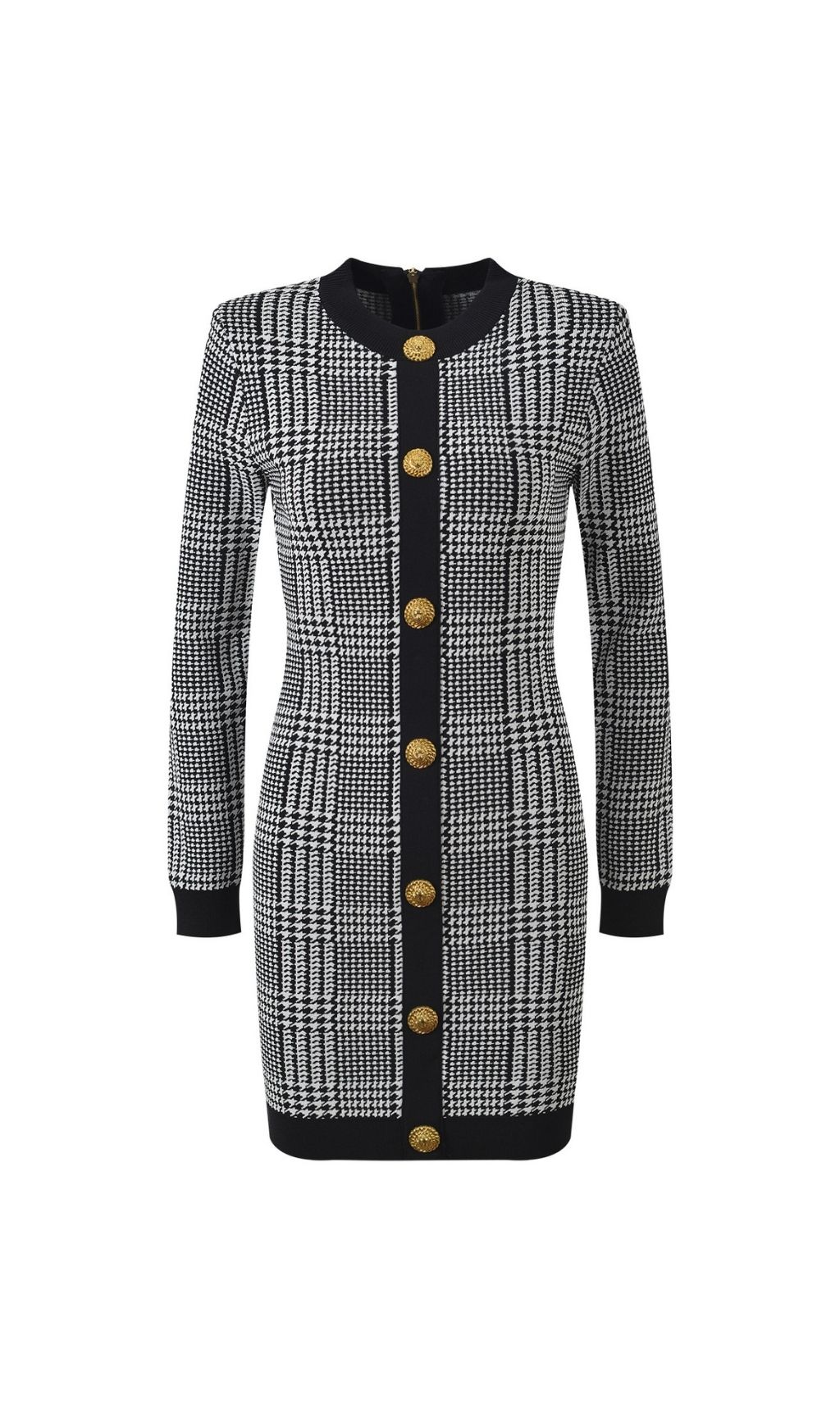 Fashionslee Women Karinda Long Sleeve Knit Mini Dress