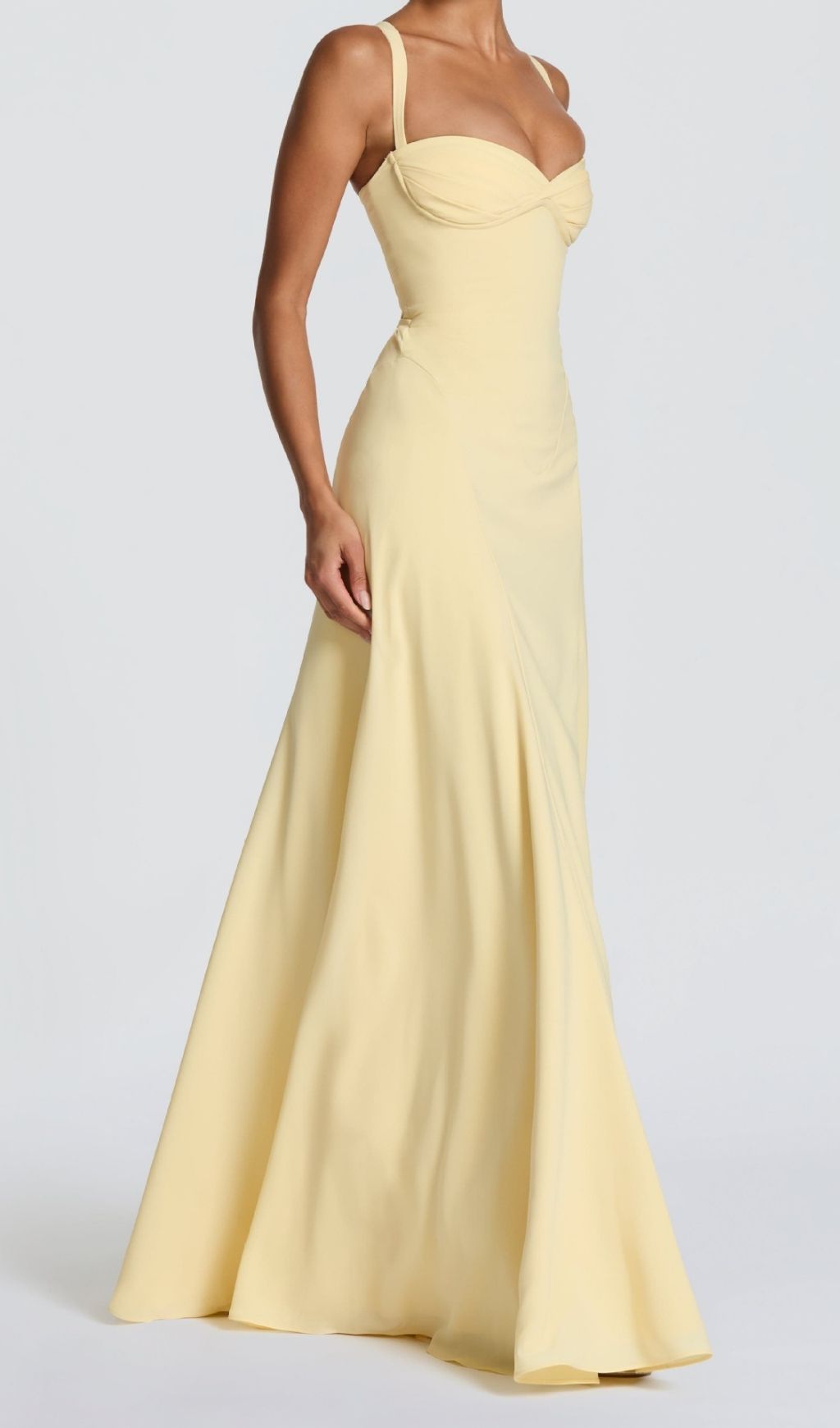 d9ba1fe3739a9fccc16ac24ce1e7baaa.jpg Fashionslee Women Khloe Yellow Strappy Maxi Dress