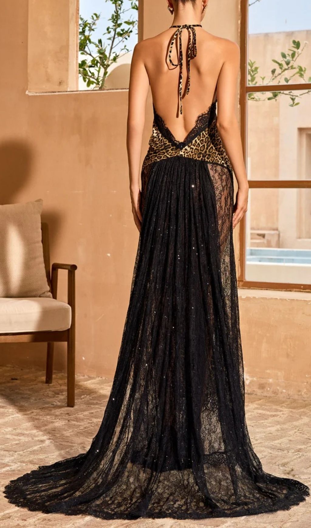 da04fa09774dea94a55d654a52a6721a.jpg Fashionslee Women Mavek Backless Lace Leopard Maxi Dress