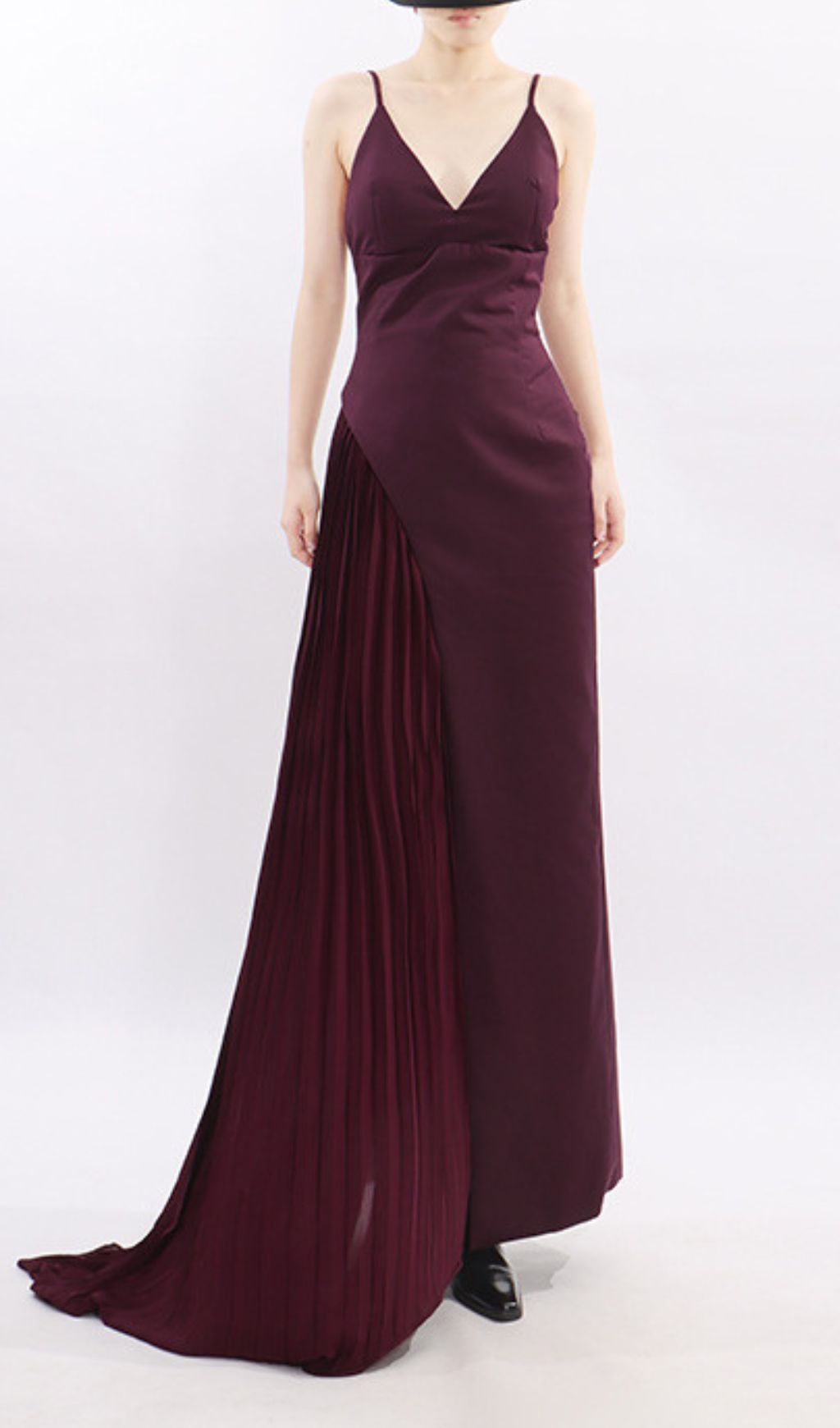 da824136c684d838fc5d5273cbfab5b3.jpg Fashionslee Women Jinelle Strappy Pleated Maxi Dress