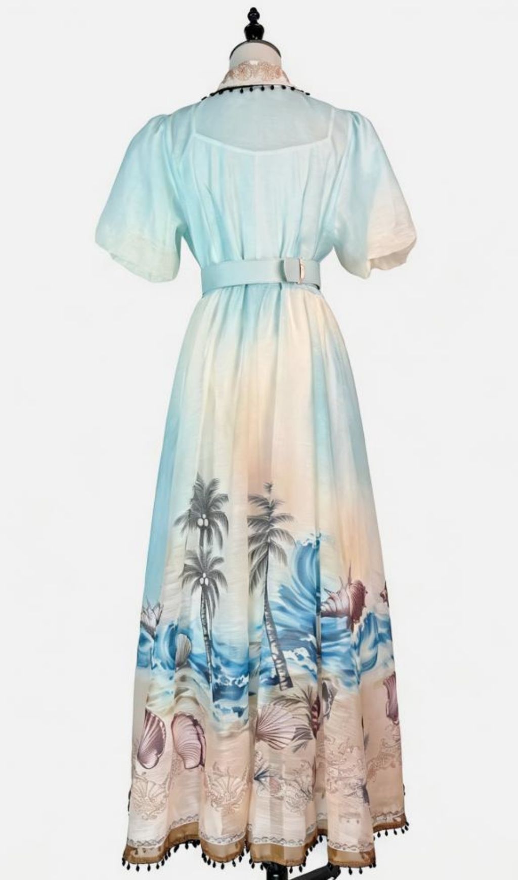 dad24171d11255a11c6c0c85ef3bc9e4.jpg Fashionslee Women Karrie Blue Printed Maxi Dress