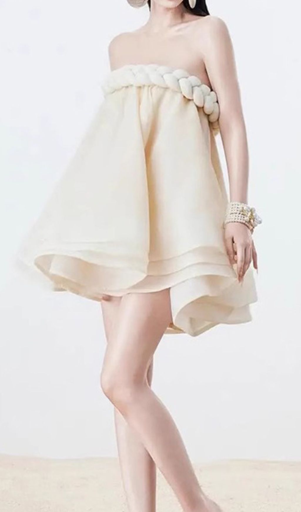 db211aef1b69ff46f19c2bc5ea90c418.jpg Fashionslee Women Gal Strapless Mini Dress