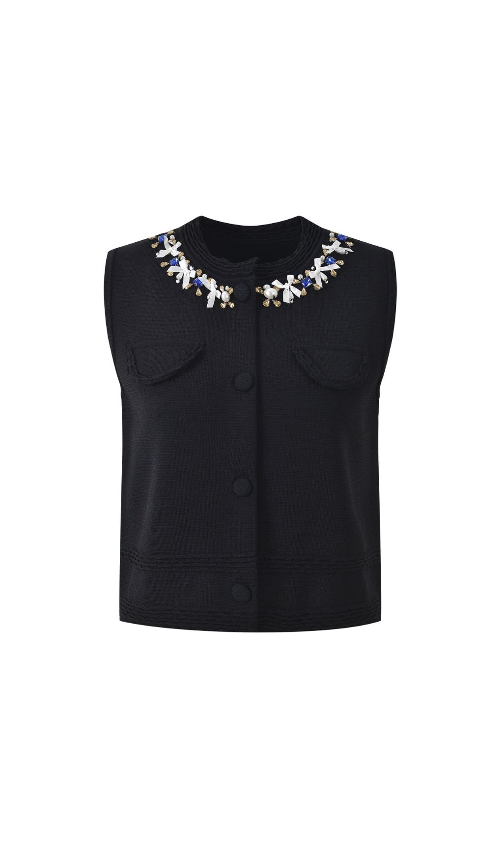 Fashionslee Women Ghita Sleeveless Knitted Top