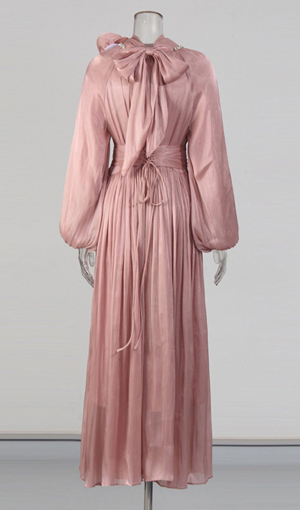 Fashionslee Women Juhani Flower Long Sleeve Maxi Dress