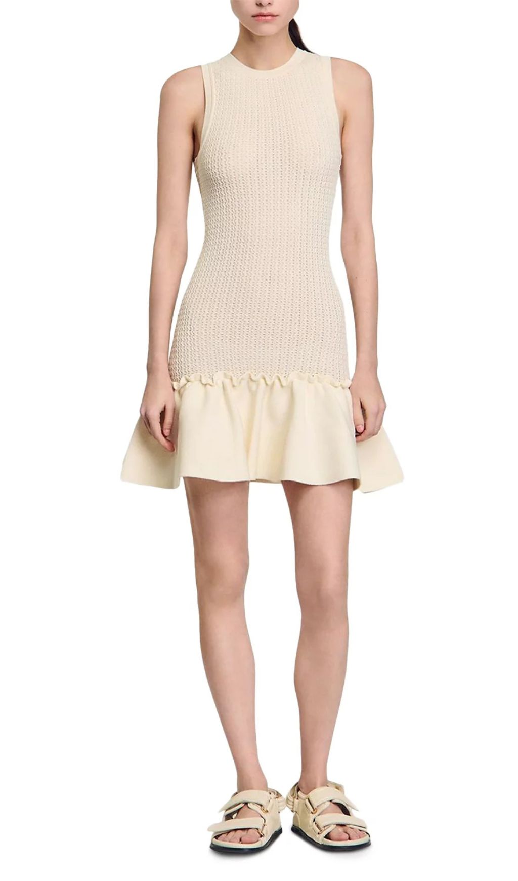 Fashionslee Women Short Knit Dress