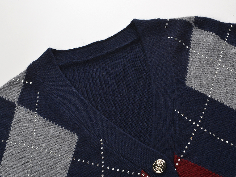 db824a8fdd57f846d764ec6fea8d0dae.jpg Fashionslee Women Howell Argyle Cardigan