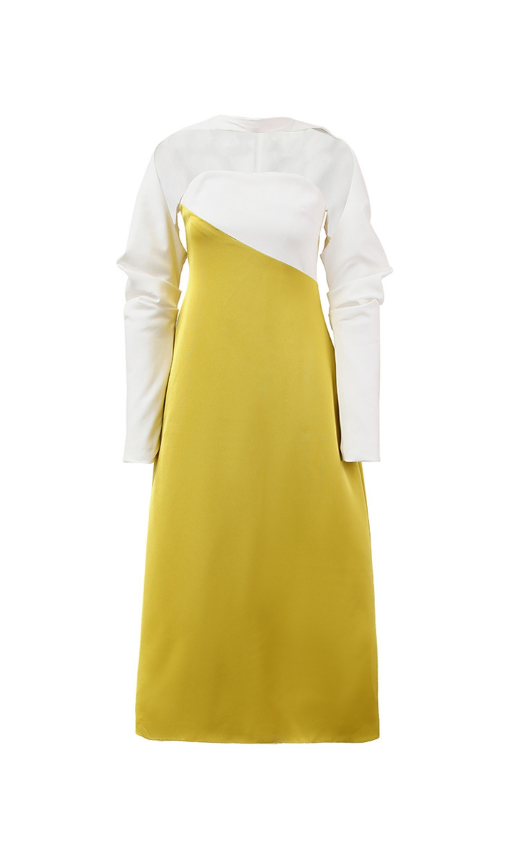 Fashionslee Women Bryna Off Shoulder Long Sleeve Midi Dress