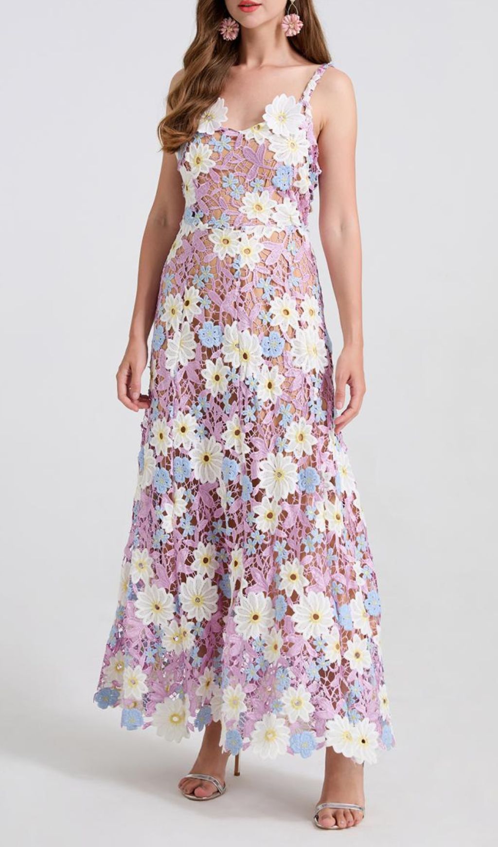 dbacaf85480f78fcb13e411bd9fc1bb0.jpg Fashionslee Women Diablo Purple Strappy Flower Maxi Dress