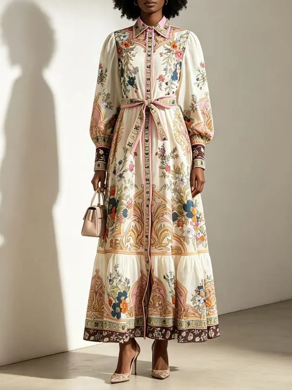 TRENDING FLORAL MAXI DRESS MUST-HAVE - OWNCI