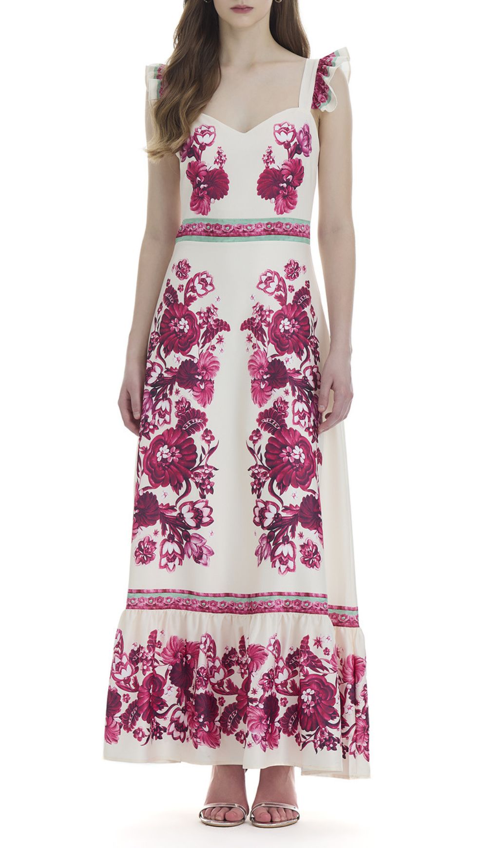dbcfc685b67f0946bafd45242a91c99b.jpg Fashionslee Women Freeya Flower Printed Maxi Dress