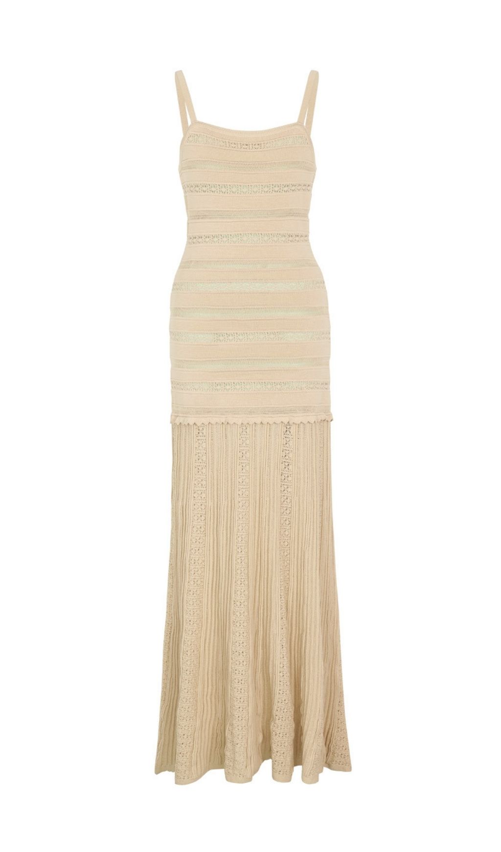 Fashionslee Women Kinsey Beige Knit Cardigan & Dress Set