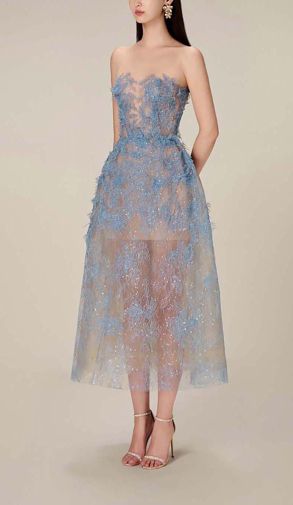 TRENDING BLUE LACE MIDI DRESS – VIRAL FLORAL - OWNCI TRENDING BLUE LACE MIDI DRESS – VIRAL FLORAL - OWNCI
